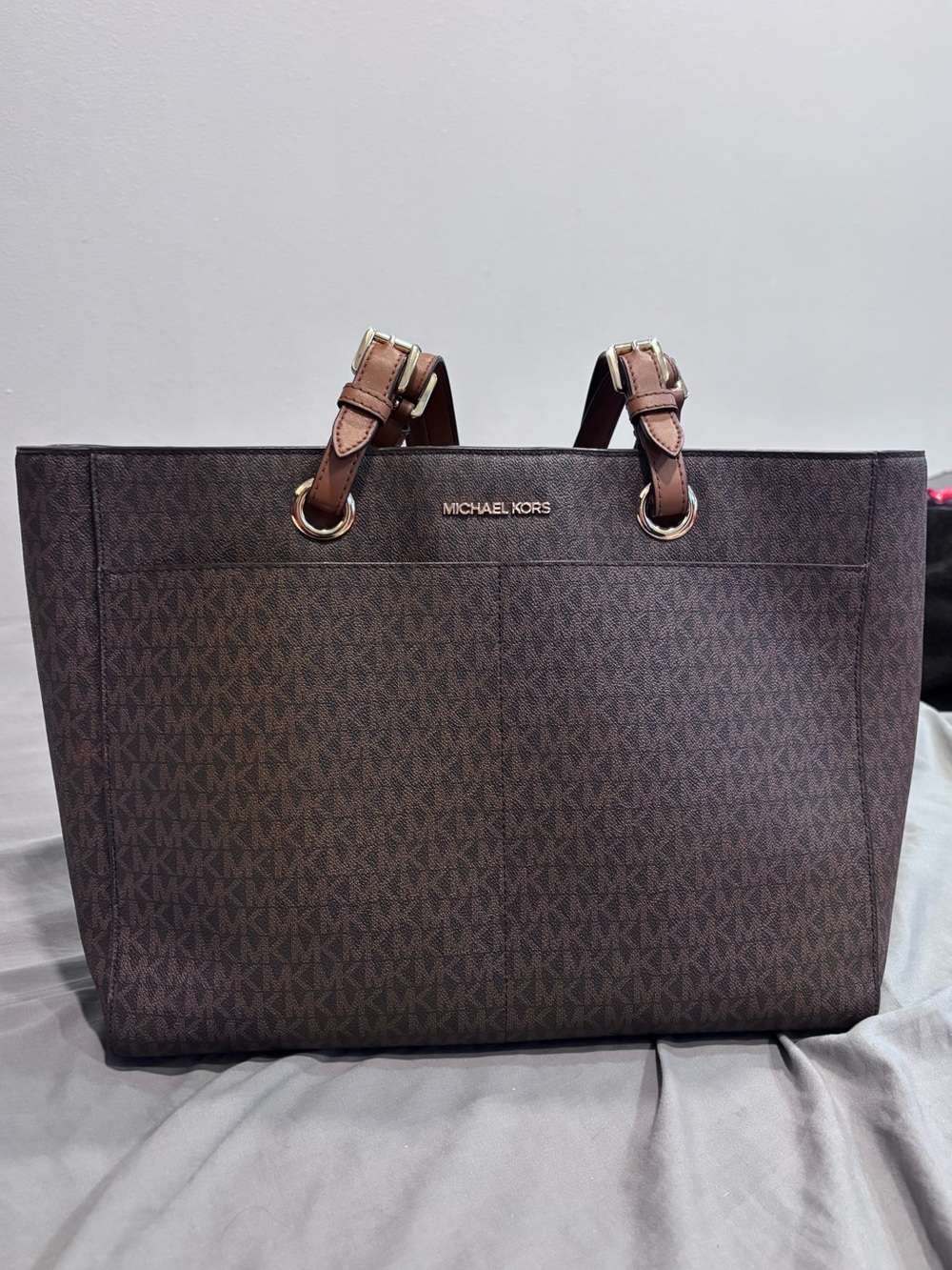 Michael Kors Brown Logo Bag